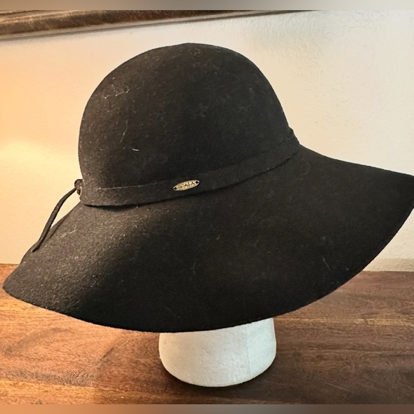 Scala 100% wool hat black - Picture 1 of 5